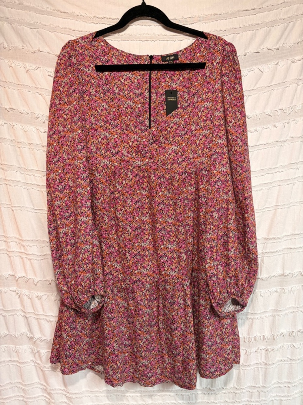 AFRM Imara Ditsy Floral Mini Dress NWT